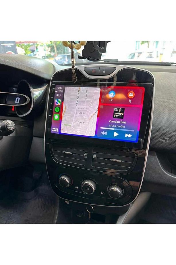 Renault Clio 4 Uyumlu Android Multimedya 2Gb Ram 32Gb Hafıza Carplay Navigasyon Usb Bt - 4