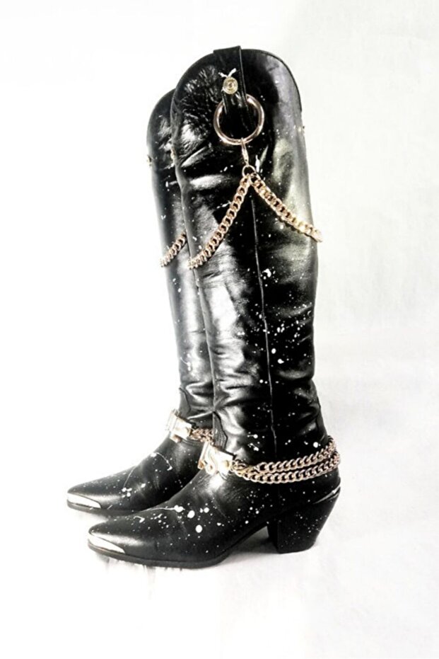 Killyourıdols Custom Killer Cowboy Boots - 1