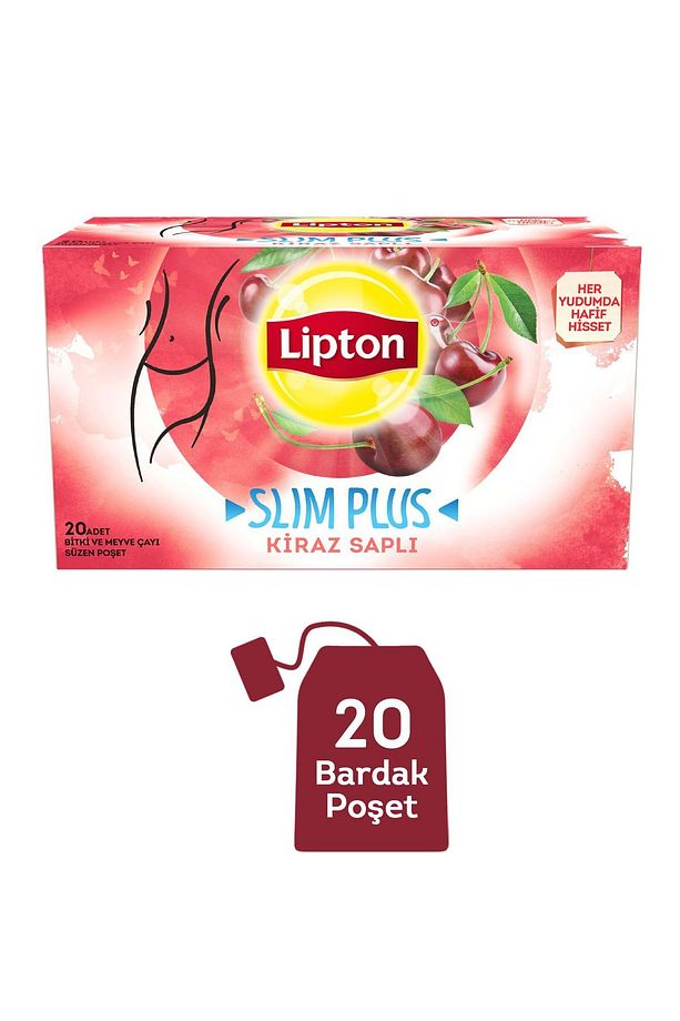 Kiraz Saplı Bardak Poşet Bitki Çayı 20'li - 1