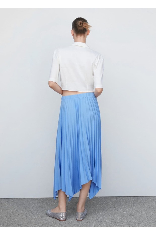 Pilili asimetrik etek - 4