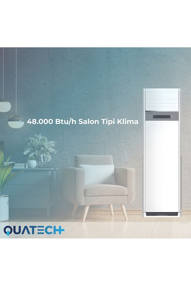 48.000 Btu/h A++ Enerji Sınıfı R32 Salon Tipi Inverter Klima - 1