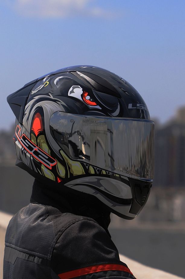 Rapıd 2 Race Spox Gri-kırmızı Kask - 4
