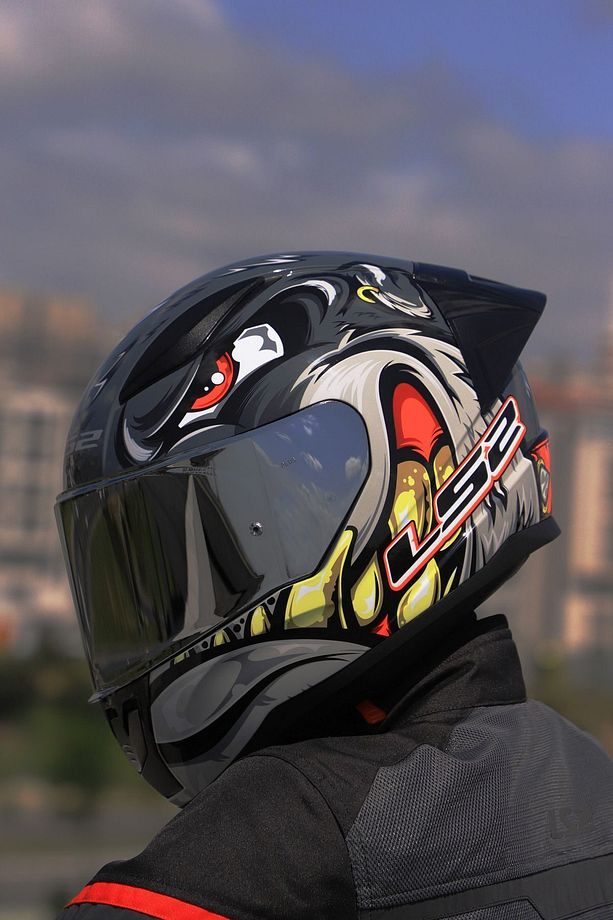Rapıd 2 Race Spox Gri-kırmızı Kask - 2