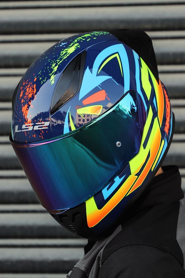 RAPİD RACE TAGLINE MAVİ-NEON SARI - 7