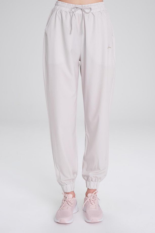 Active Lastikli Paça Ekru Jogger Spor Pantolonu Eşofman Altı ACT-1 - 1