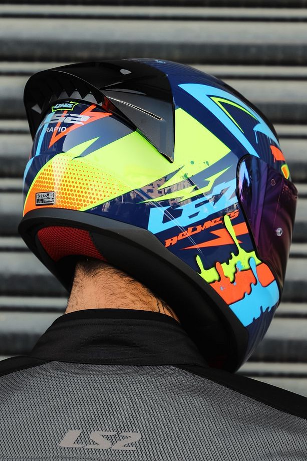 RAPİD RACE TAGLINE MAVİ-NEON SARI - 4