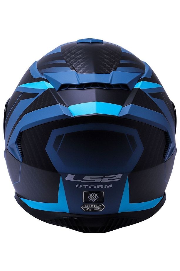 Storm 2 Racer Mat Mavi Kask - 5