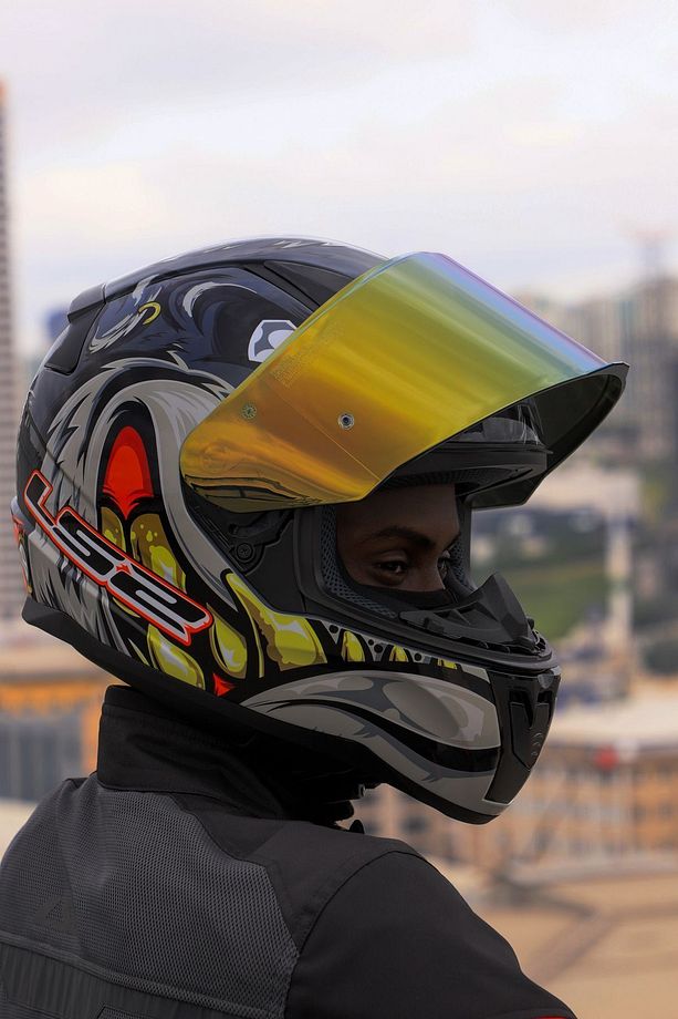 RAPID 2 SPOX GRİ-KIRMIZI KASK - 8