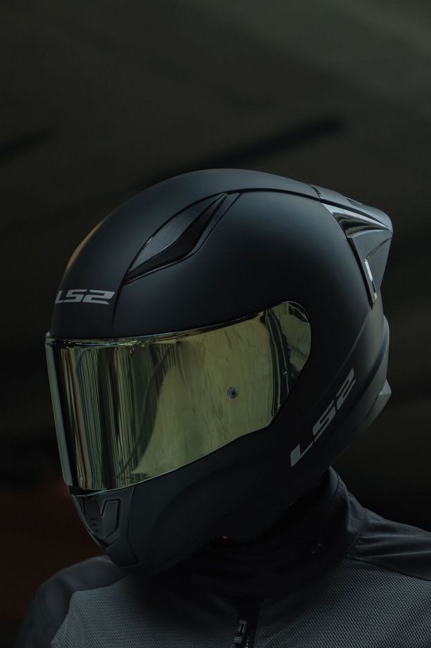 RAPID 2 RACE MAT SİYAH KASK - 5