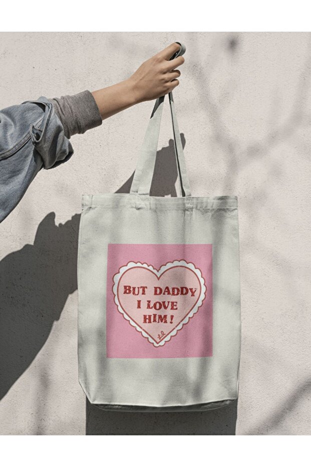 But Daddy I Love Him Taylor Swift Series Cloth Bag Y2K Tote Bag