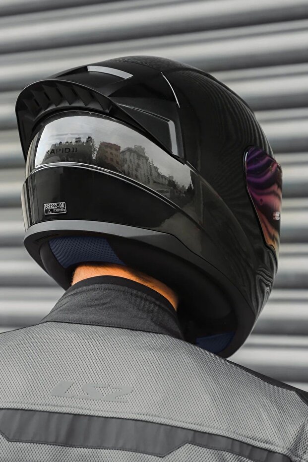 Rapıd 2 Race Jeans Kask - 4