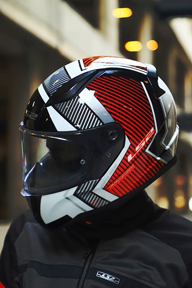 RAPID 2 EXTRA BEYAZ-KIRMIZI KASK - 3