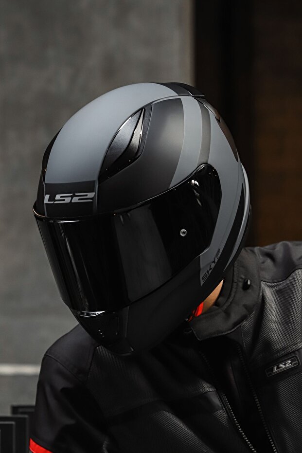 RAPİD SETHDES MAT COOL GRİ-SİYAH KASK - 2