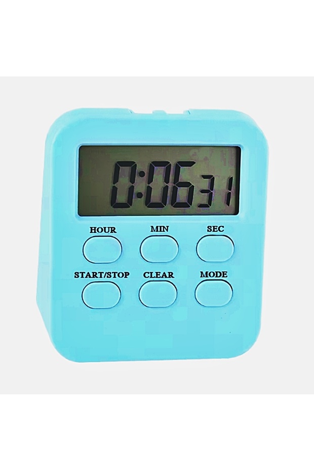 LGS, YKS, KPSS, ALES Sınavlara Hazırlık İçin Programlanabilir Dijital Alarmlı Saat Kronometre - 5