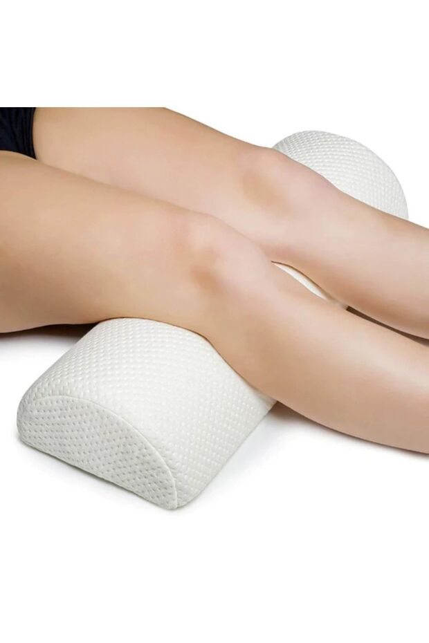 Half Moon Memory Visco Multi-Use Pillow Between the Knee Pregnancy Waist Pillow - 3