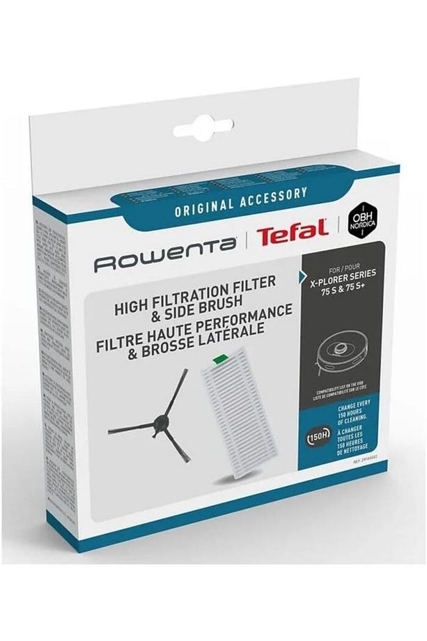 X-plorer Series 75 S & 75 S+ Akıllı Süpürge Yan Fırça ve Filtre Seti / ZR185002 - 1