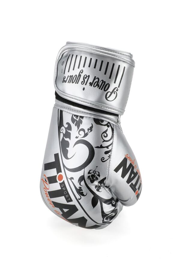 SİLVER İŞLEMELİ MODEL BOKS ELDİVENİ - 2