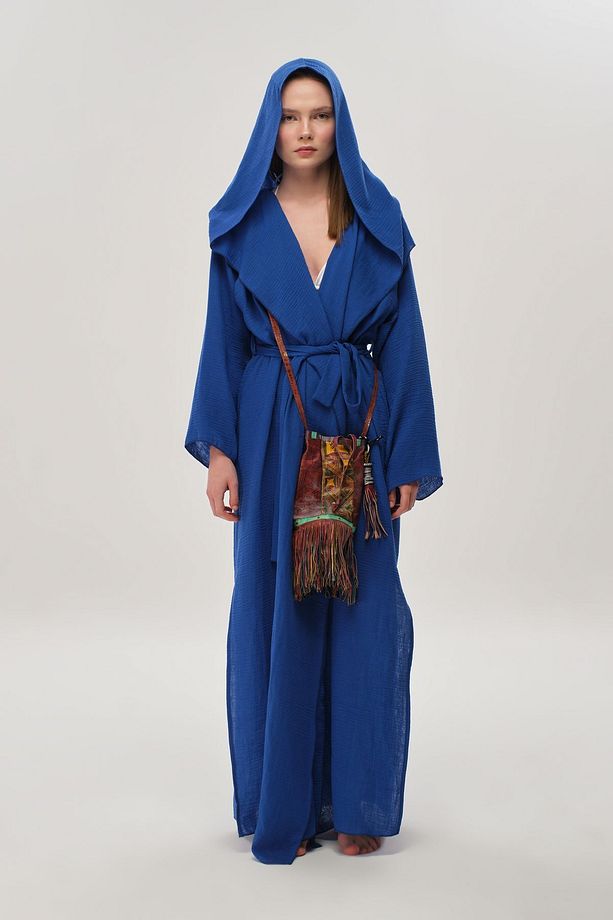 Kapşonlu Kaftan TEKS-00053 - 3
