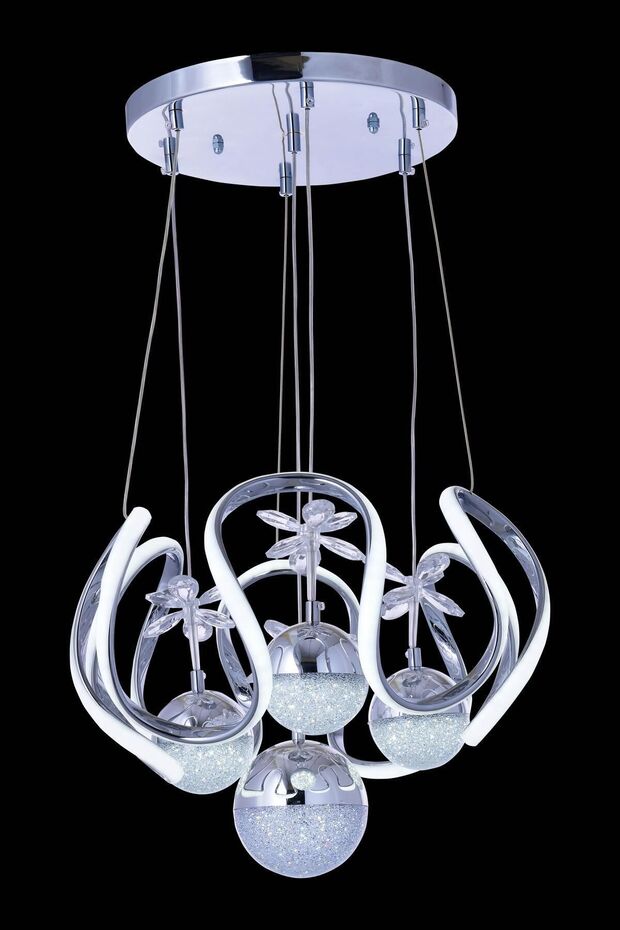 YAĞMUR LED 4 TOP KROM - 1