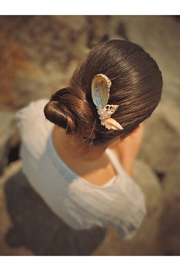 Seashell Medium Comb Buckle - 3