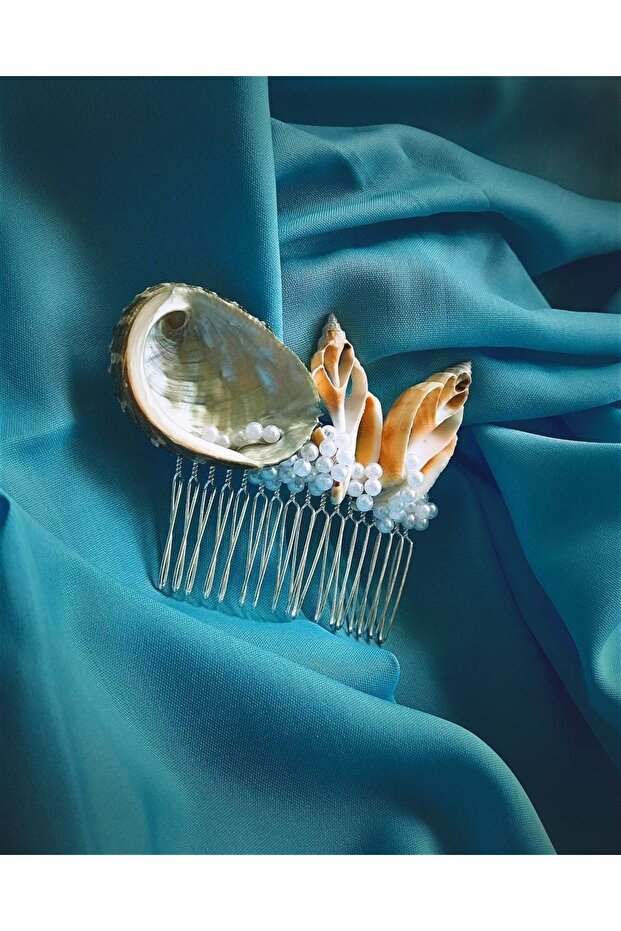 Seashell Medium Comb Buckle - 7
