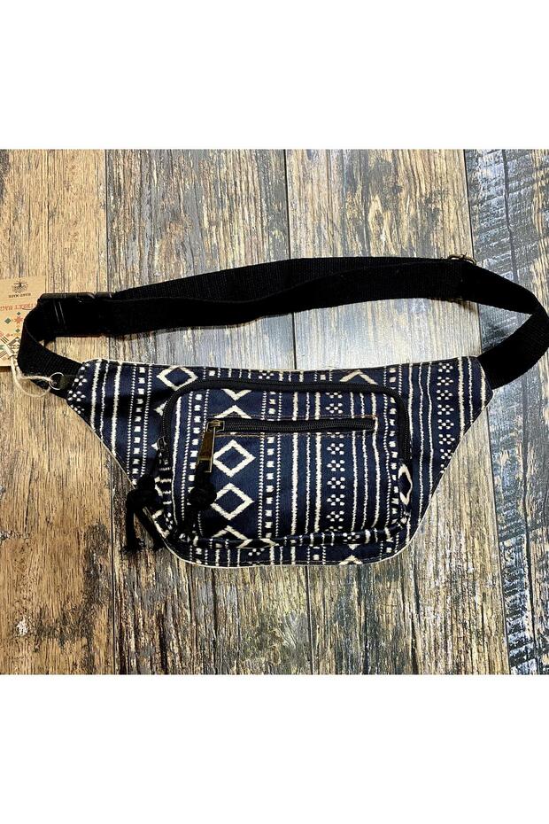Ethnic Authentic Bohemian Patterned Daily Travel Use Waist Bag