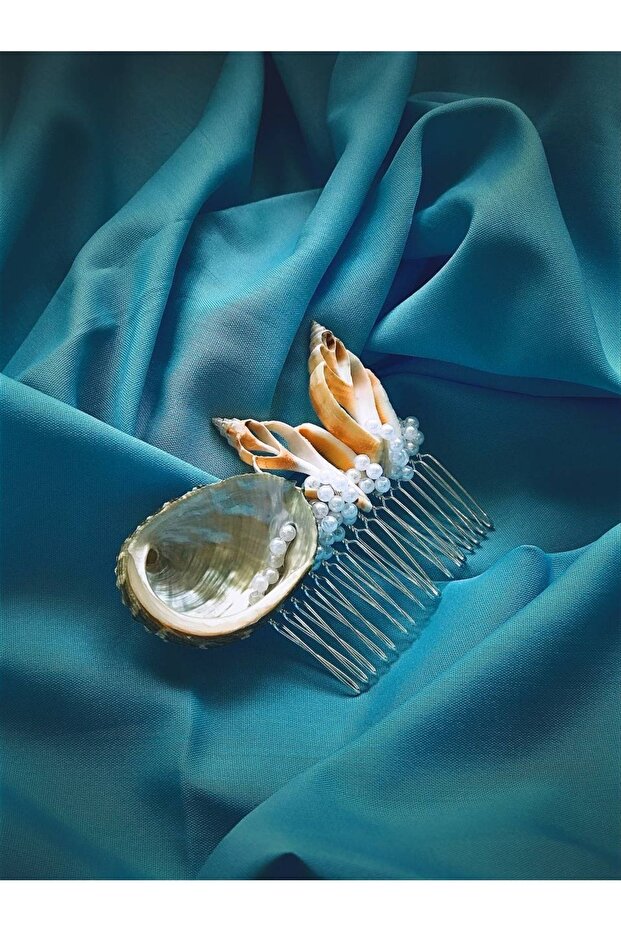 Seashell Medium Comb Buckle - 6