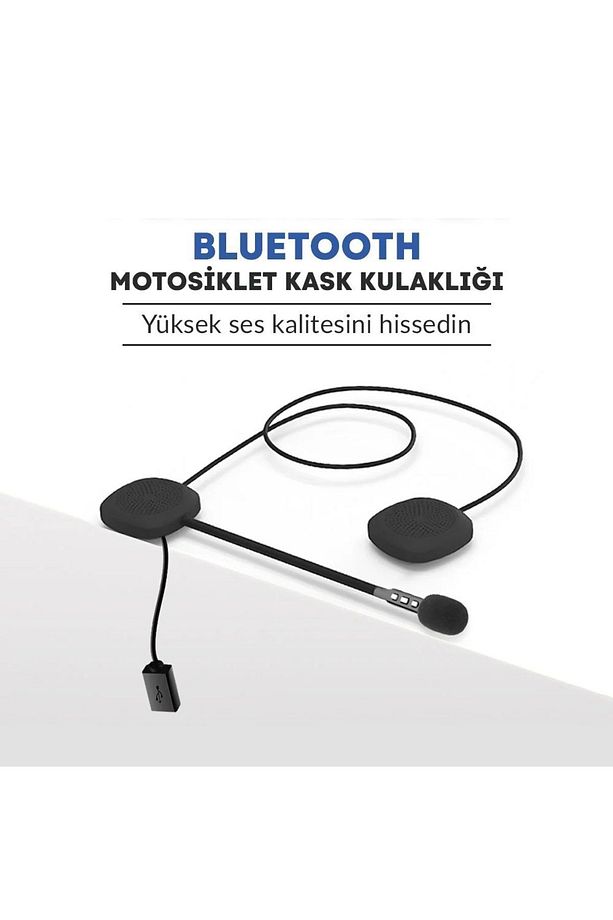 Açılır Ve Yarım Kask Için Özel Tasarım Kask Intercom Motosiklet Bluetooth Kulaklık Interkom - 1