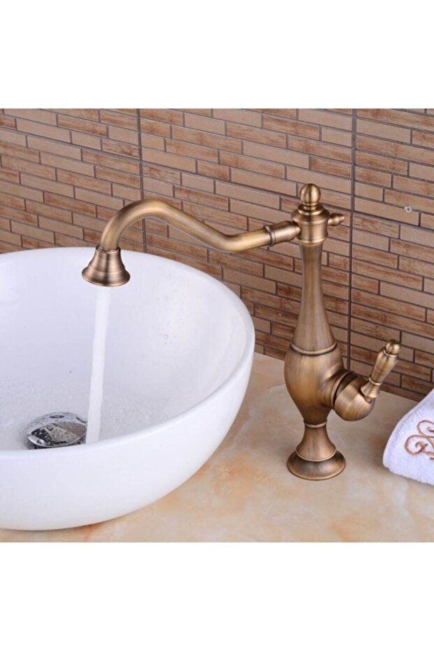 Antique Model Yen Design Bathroom Bowl Sink Kitchen Sink Faucet - Imported