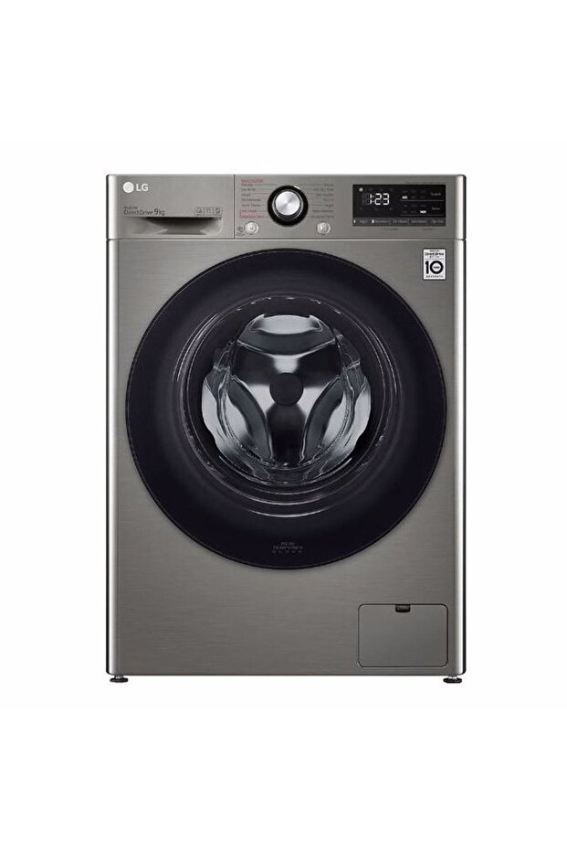 F4v3vywkpe 9 Kg 1400 Devir Gri Çamaşır Makinesi - 1