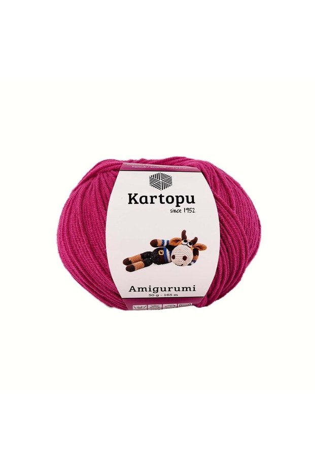 Fuchsia K734 Amigurumi Cotton Toy 50 Gr