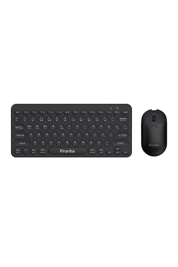 2382 Kablosuz Türkçe Q Klavye ve Mouse Seti / Bluetooth & 2.4G / Windows - macOS - Android - 2