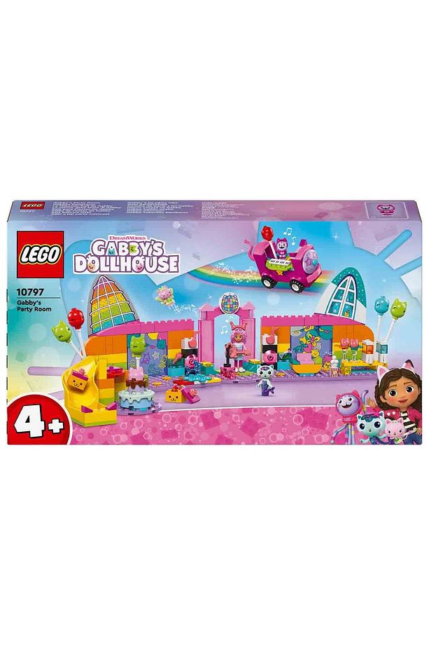 4+ Gabby’s Dollhouse Gabby’nin Parti Odası 10797 - 4 Yaş ve Üzeri Çocuklar için Yarat? - 3