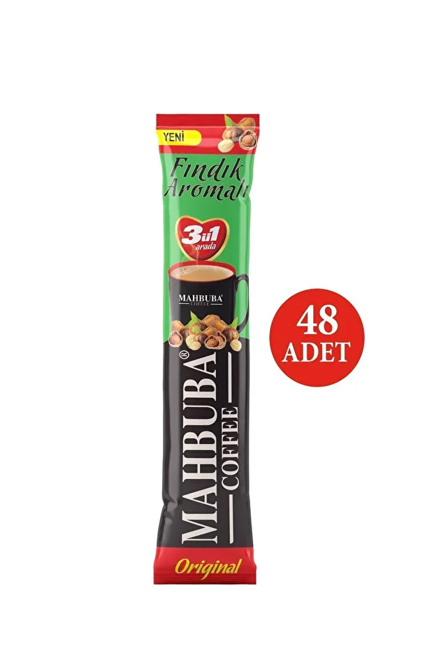 3ü1 Arada Fındıklı Hazır Kahve 48x17gr - 2