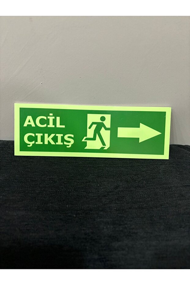 Fosforlu Acil Çıkış Levhası