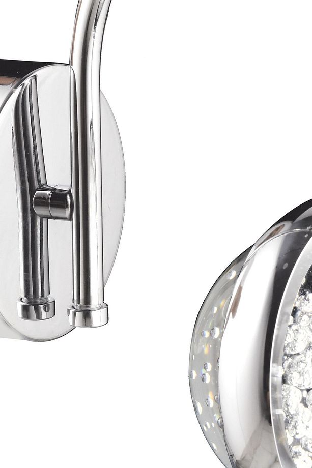 Eldon Modern Krom 3 Renkli 5 Watt Tasarım Salon Koridor Ledli Salon Aplik - 3