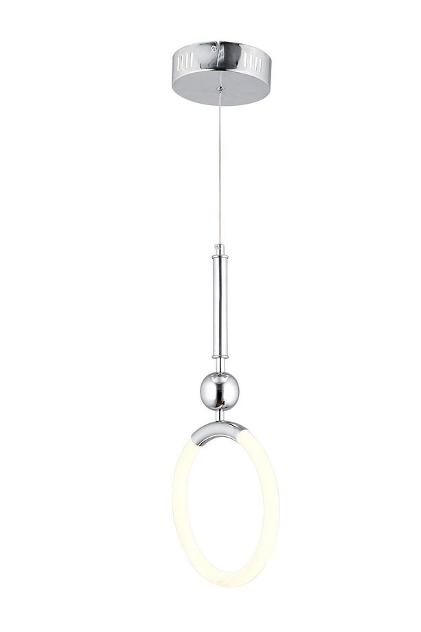 Struer Tekli Krom Ledli Modern Koridor, Yatak Odası Salon Sarkıt Led Avize - 3