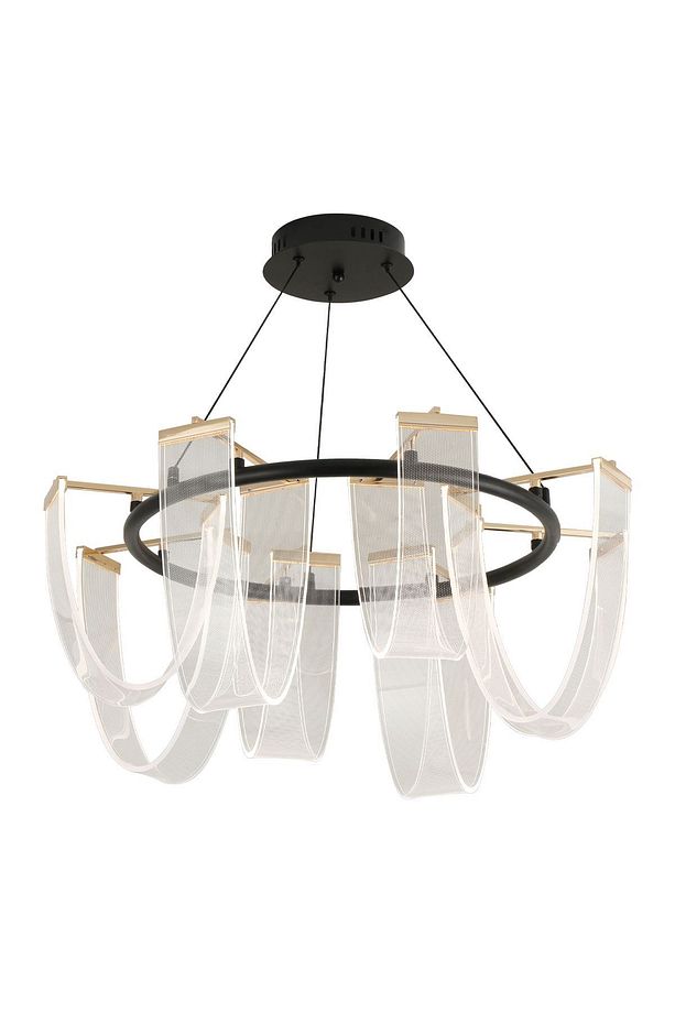 Rosalina 8 li Yuvarlak 24 watt Ledli Modern Tasarım Oturma Odası Salon Avize - 3