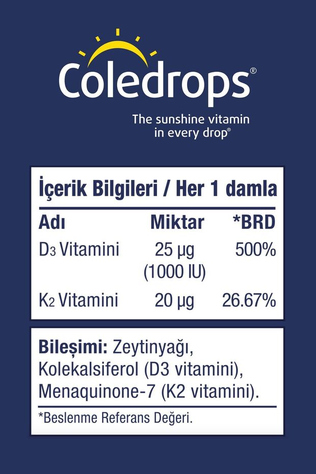 Plus Vitamin D3 K2 Damla 20 ml - 3