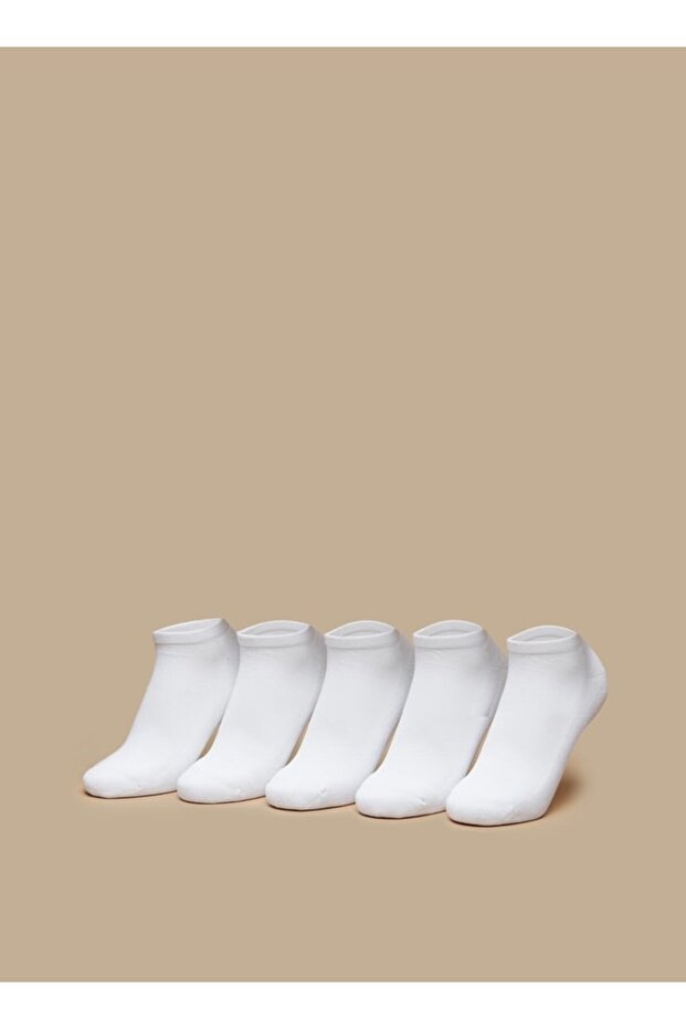 Solid Ankle Length Socks - Set of 5