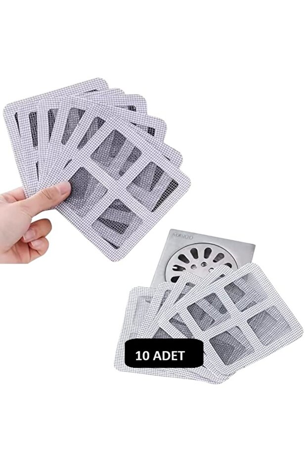 10pcs Sink Strainer Bathroom Drain Strainer Fly Screen Repair Kit Wire Drain Hair Collector