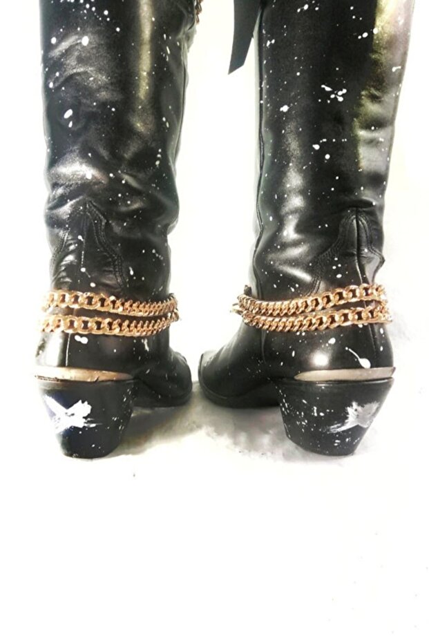 Killyourıdols Custom Killer Cowboy Boots - 6