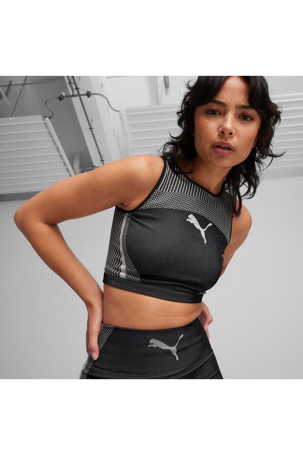 PUMA Black Crop Top - Dare To