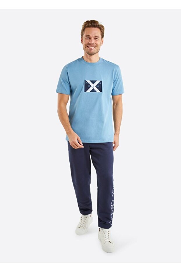 Men's Blue T-Shirt N1M01713