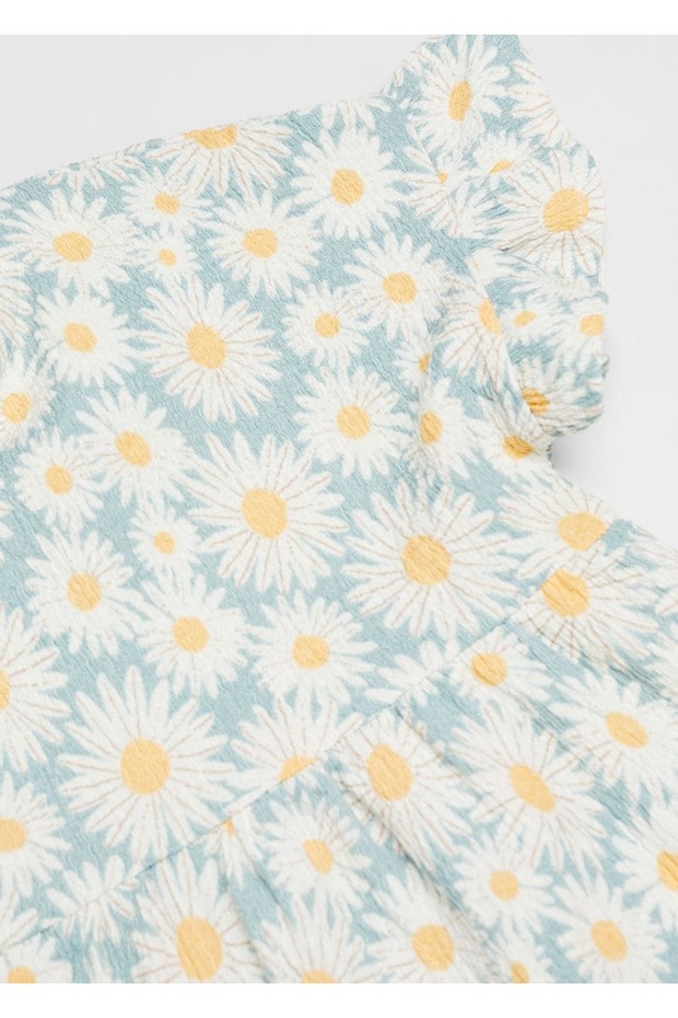 Çiçek desenli elbise - 7