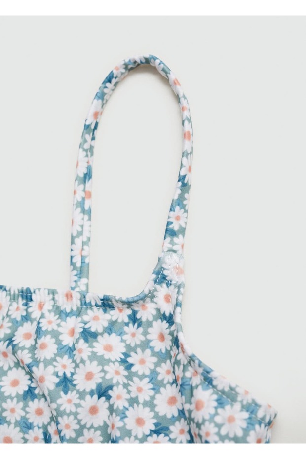 Çiçek Desenli Bikini - 4