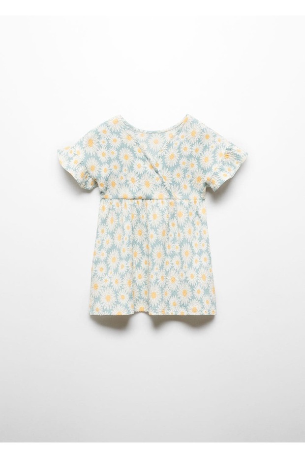 Çiçek desenli elbise - 4