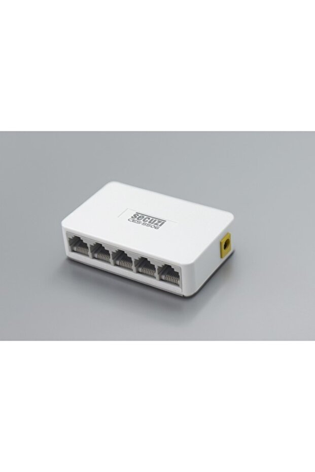 Secuzi 5 Port 10/100/1000MBPS Tak ve Kullan Gigabit Network Switch - 2