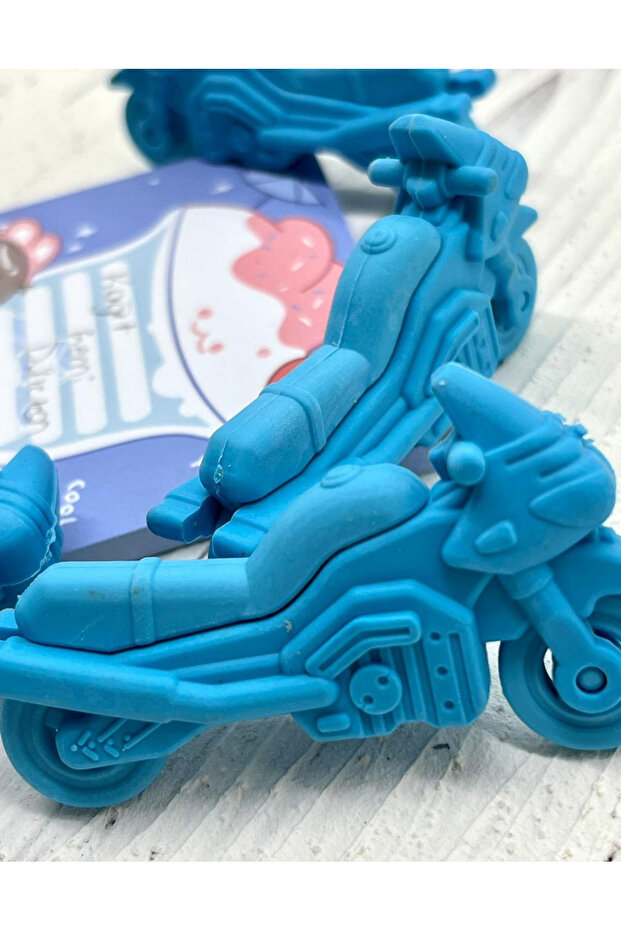 ممحاة زرقاء لطيفة للمحرك - 3