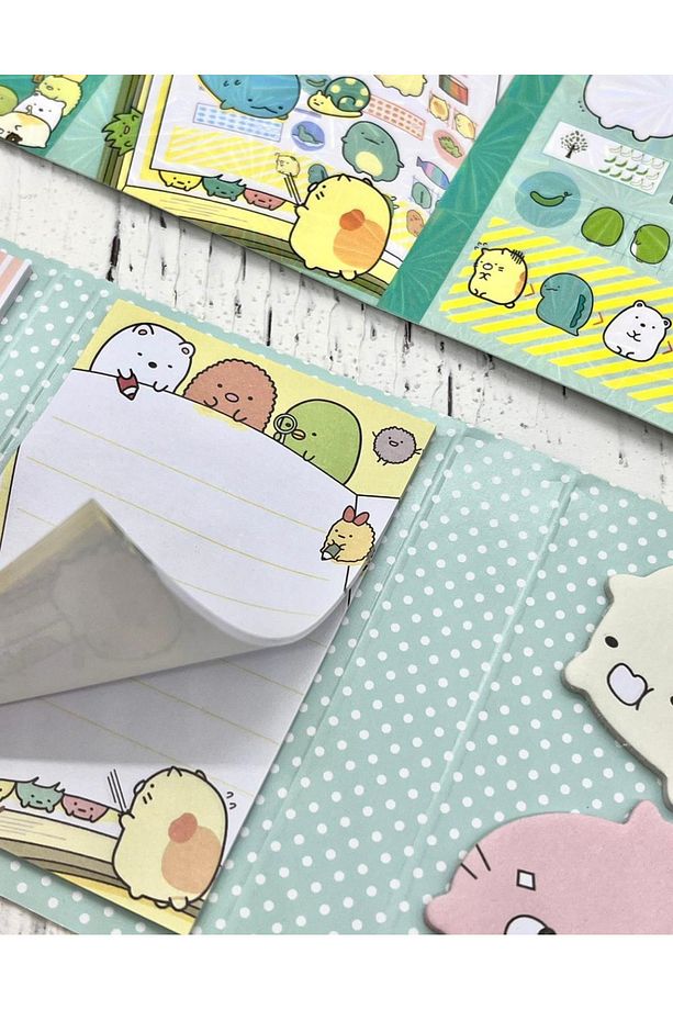 Sevimli Sumikko Kitap Temalı Post-it / Sticky Note / Index - 6